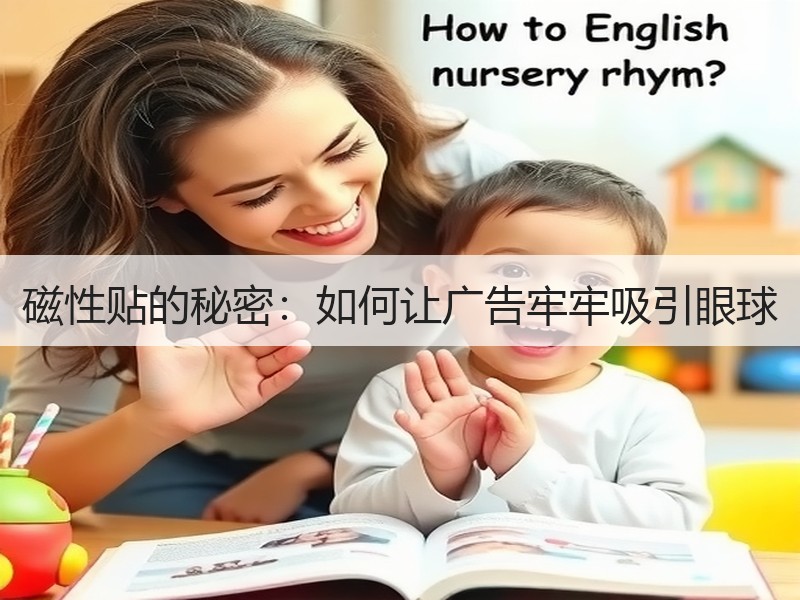 磁性贴的秘密：如何让广告牢牢吸引眼球