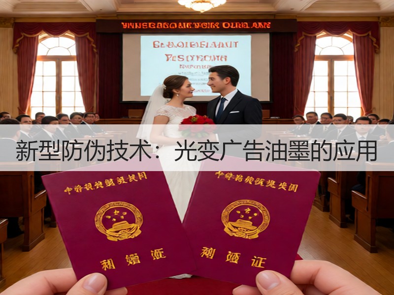 新型防伪技术：光变广告油墨的应用