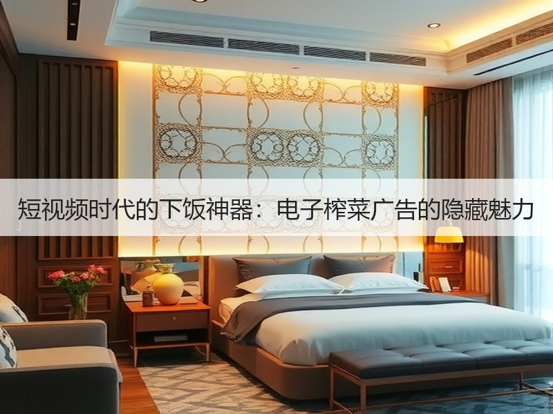 短视频时代的下饭神器：电子榨菜广告的隐藏魅力