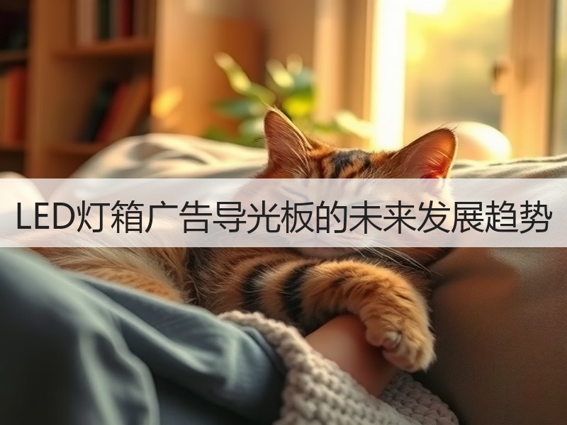 LED灯箱广告导光板的未来发展趋势