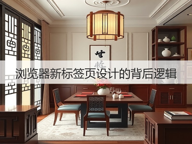 浏览器新标签页设计的背后逻辑