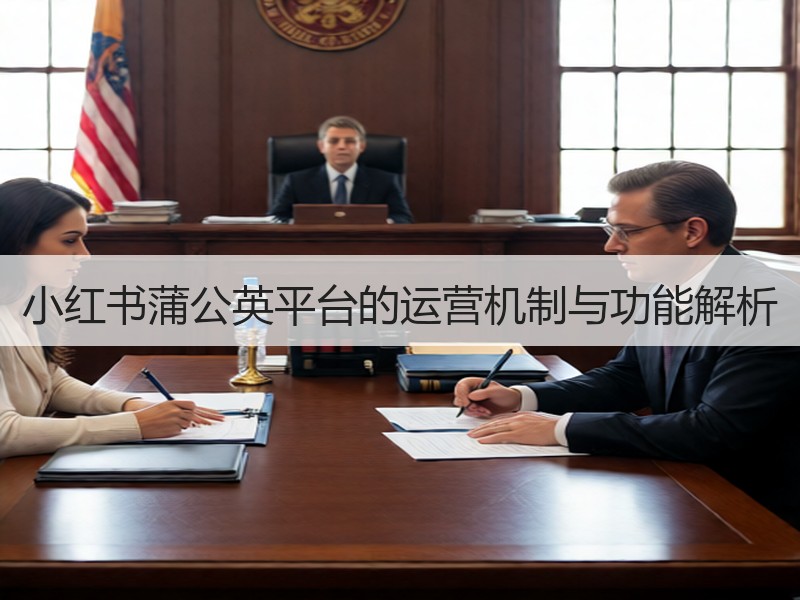小红书蒲公英平台的运营机制与功能解析