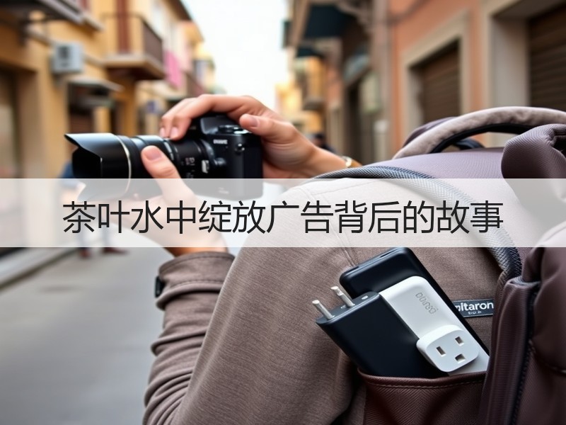 茶叶水中绽放广告背后的故事