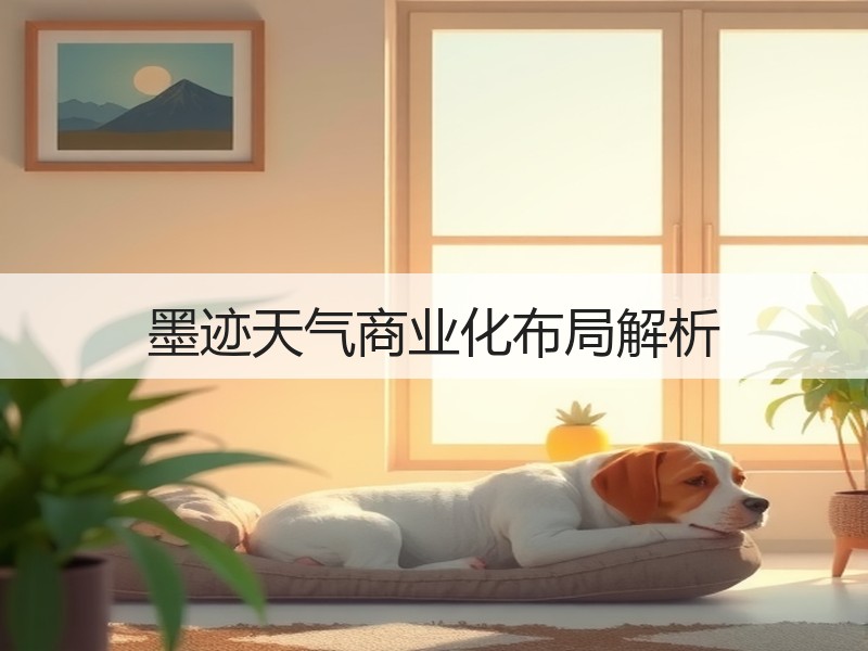 墨迹天气商业化布局解析