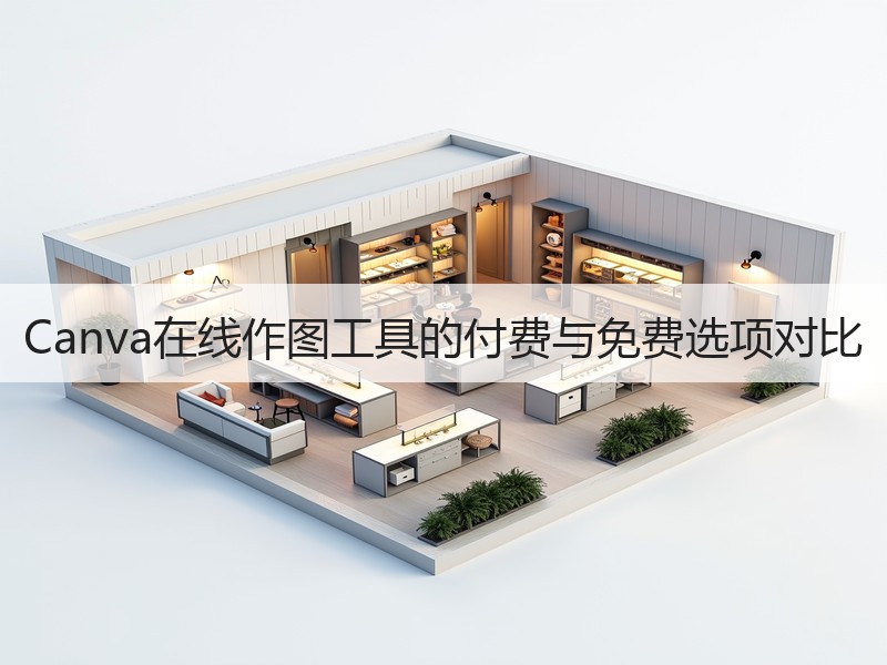 Canva在线作图工具的付费与免费选项对比