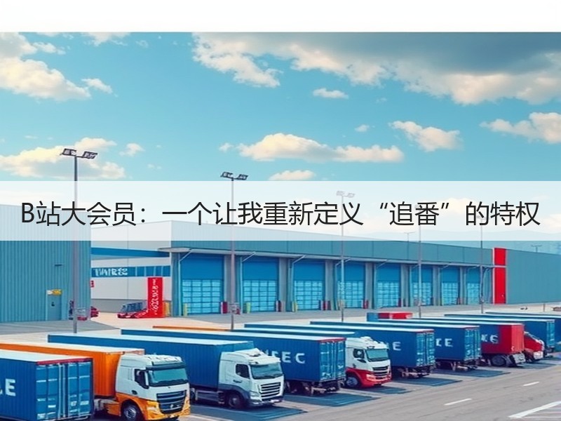 B站大会员：一个让我重新定义“追番”的特权