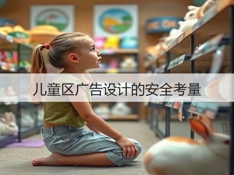 儿童区广告设计的安全考量