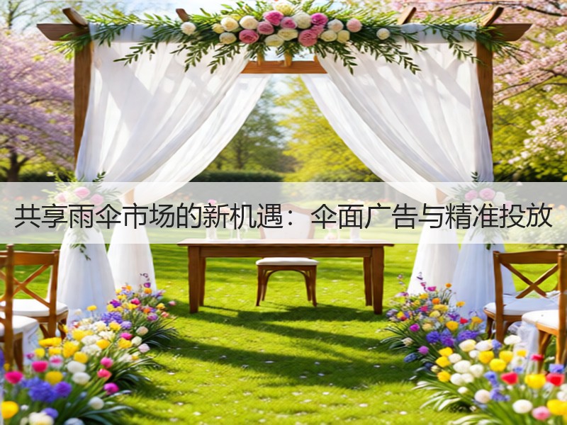 共享雨伞市场的新机遇：伞面广告与精准投放