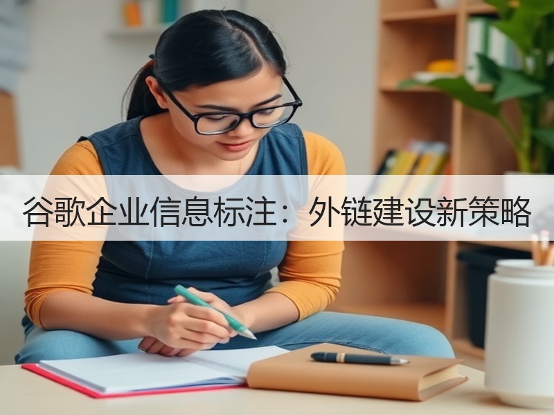 谷歌企业信息标注：外链建设新策略
