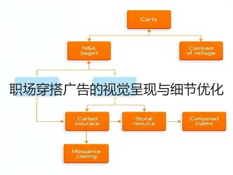 职场穿搭广告的视觉呈现与细节优化