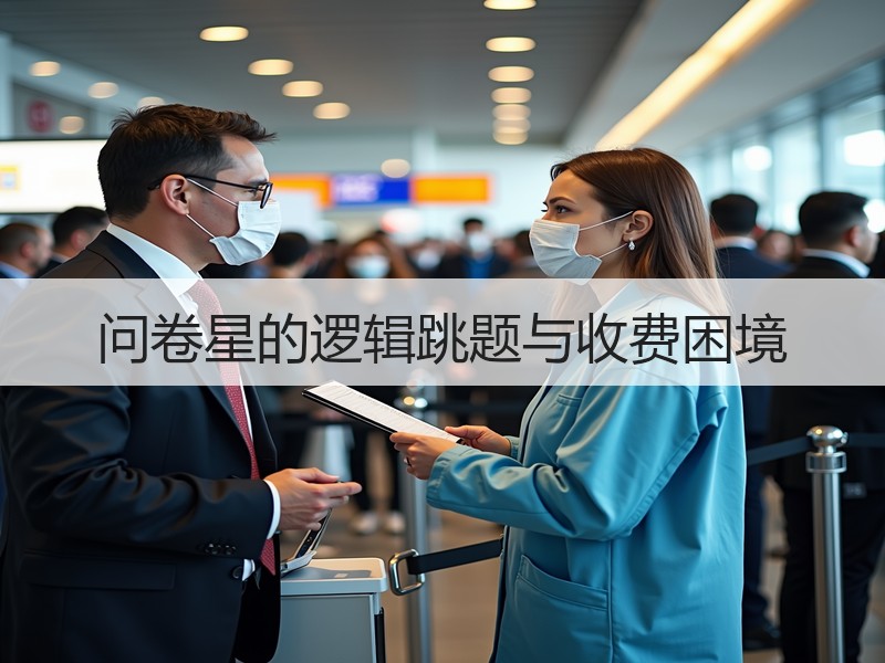 问卷星的逻辑跳题与收费困境