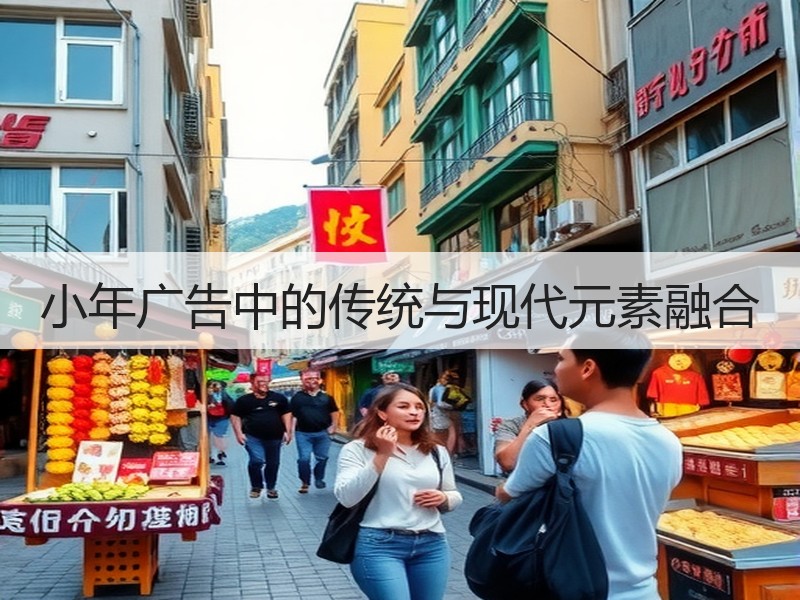 小年广告中的传统与现代元素融合