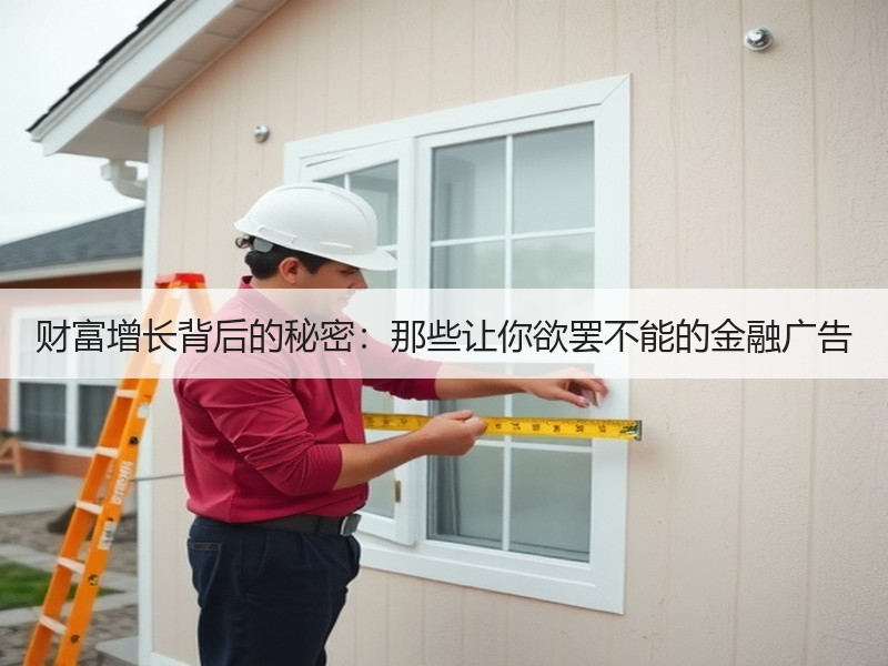 财富增长背后的秘密：那些让你欲罢不能的金融广告