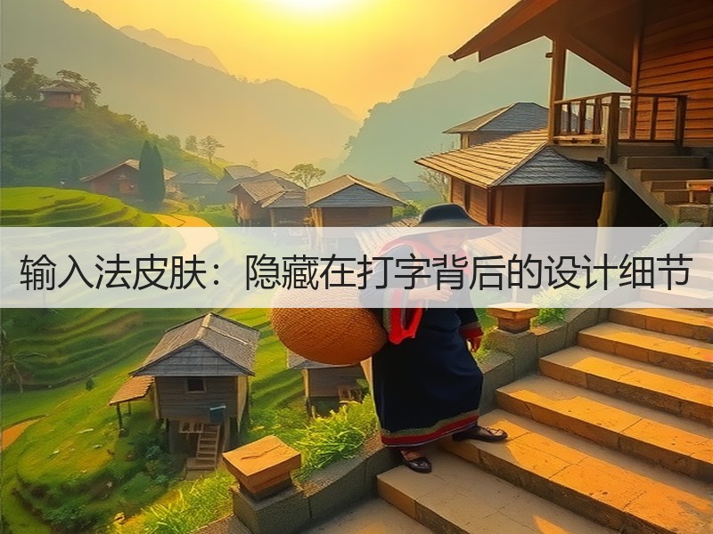 输入法皮肤：隐藏在打字背后的设计细节