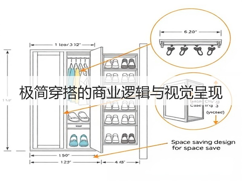 极简穿搭的商业逻辑与视觉呈现