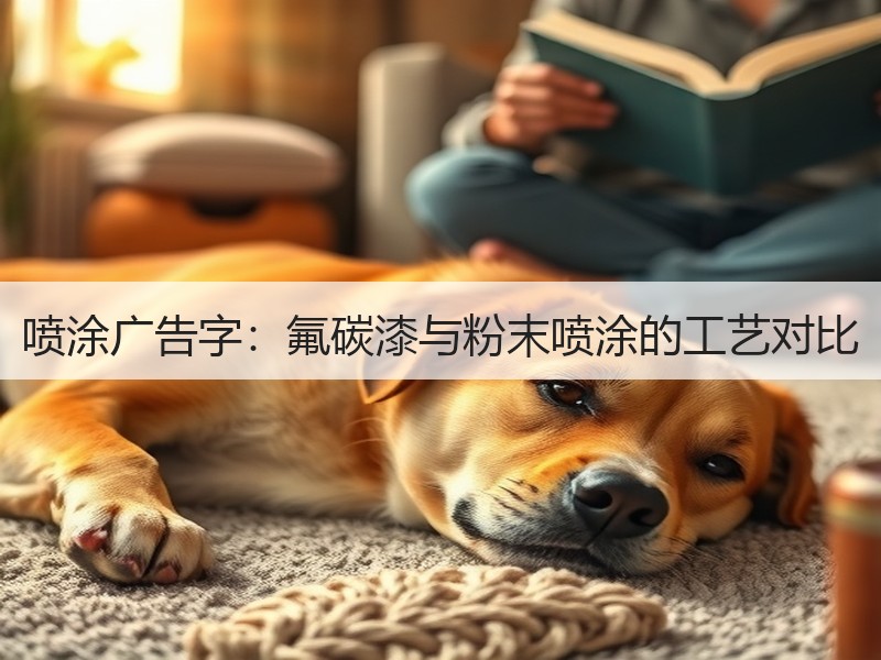 喷涂广告字：氟碳漆与粉末喷涂的工艺对比