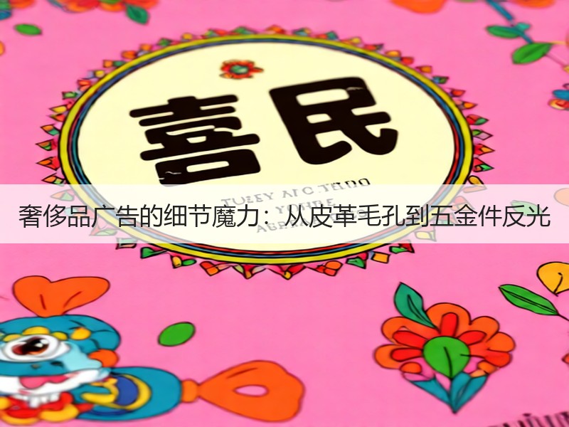奢侈品广告的细节魔力：从皮革毛孔到五金件反光