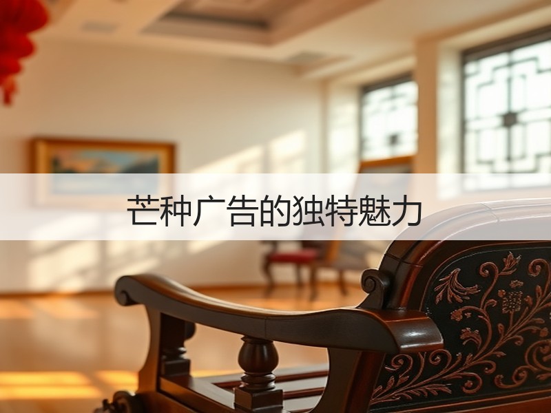 芒种广告的独特魅力