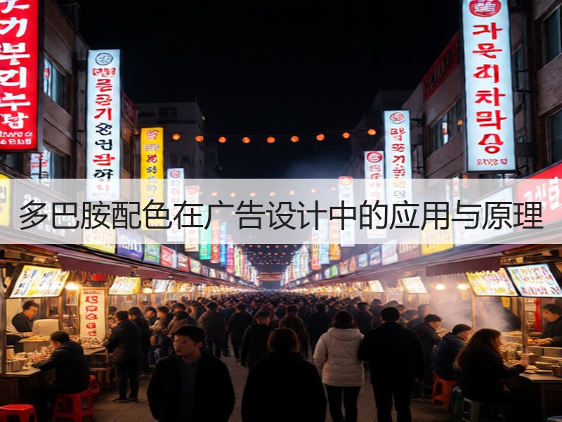 多巴胺配色在广告设计中的应用与原理