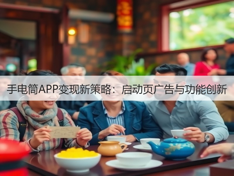 手电筒APP变现新策略：启动页广告与功能创新