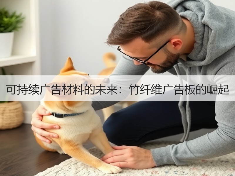 可持续广告材料的未来：竹纤维广告板的崛起