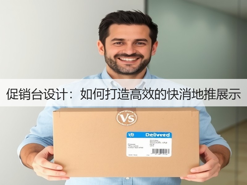 促销台设计：如何打造高效的快消地推展示