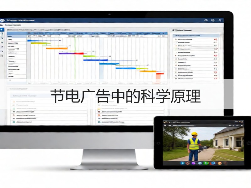 节电广告中的科学原理