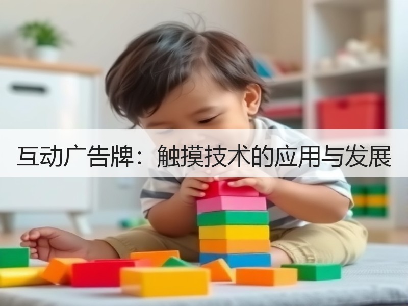 互动广告牌：触摸技术的应用与发展