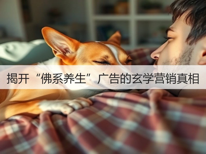 揭开“佛系养生”广告的玄学营销真相