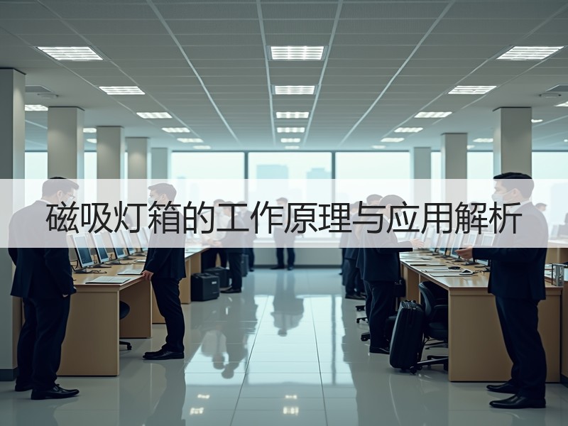 磁吸灯箱的工作原理与应用解析