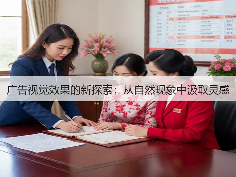 广告视觉效果的新探索：从自然现象中汲取灵感