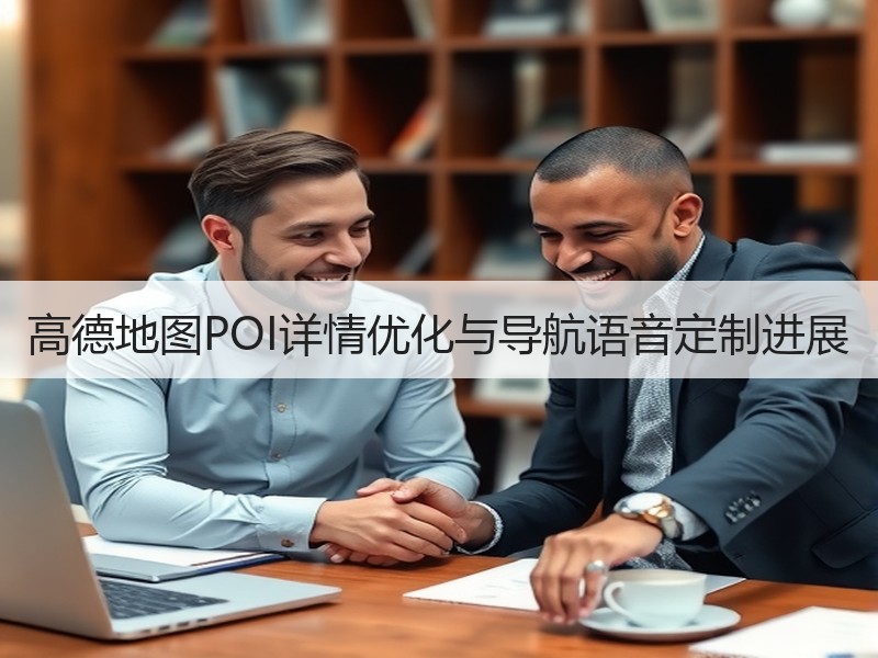 高德地图POI详情优化与导航语音定制进展