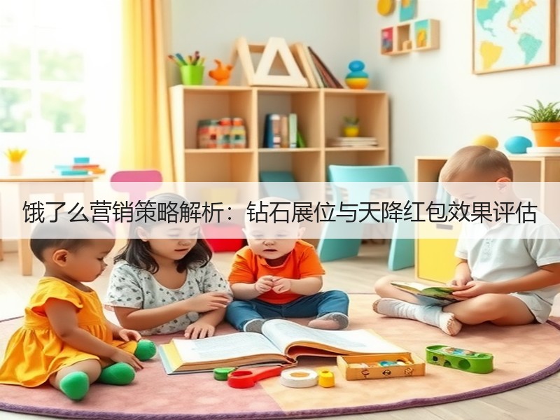 饿了么营销策略解析：钻石展位与天降红包效果评估