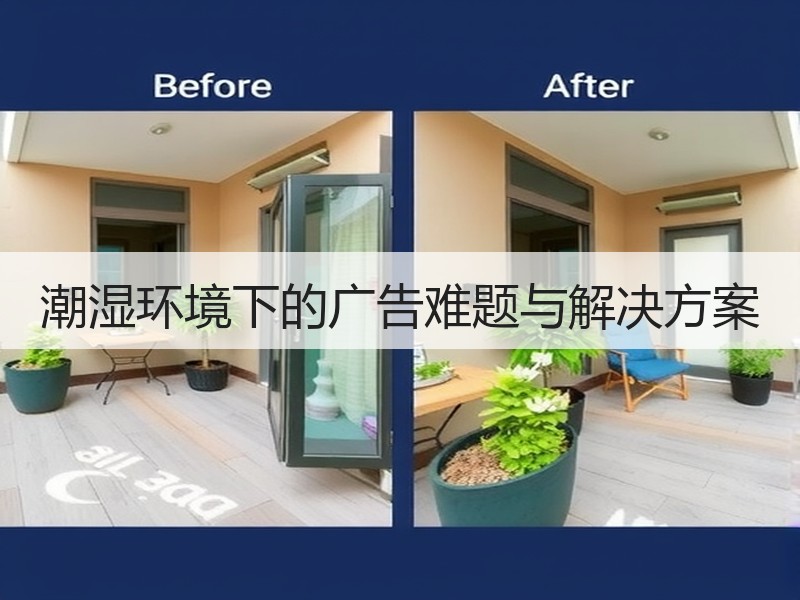 潮湿环境下的广告难题与解决方案