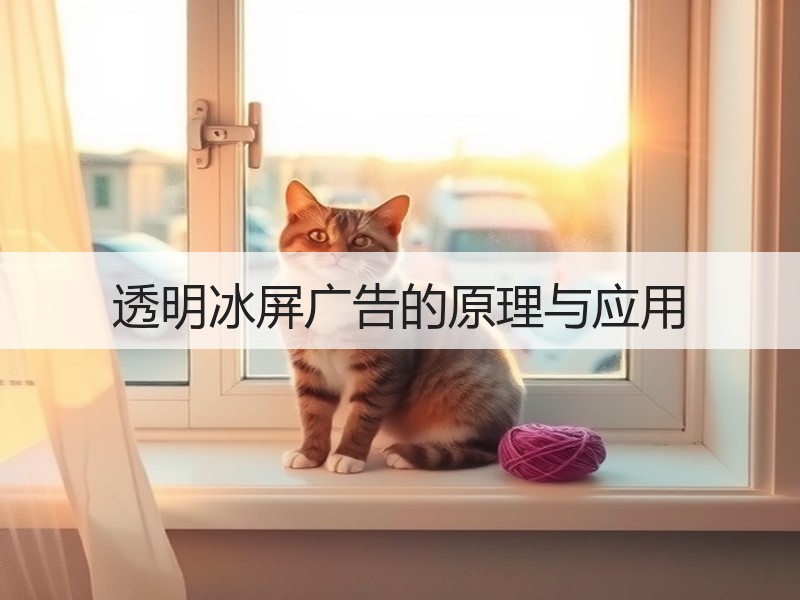 透明冰屏广告的原理与应用