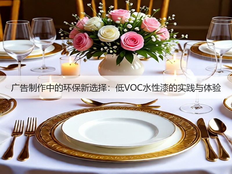 广告制作中的环保新选择：低VOC水性漆的实践与体验